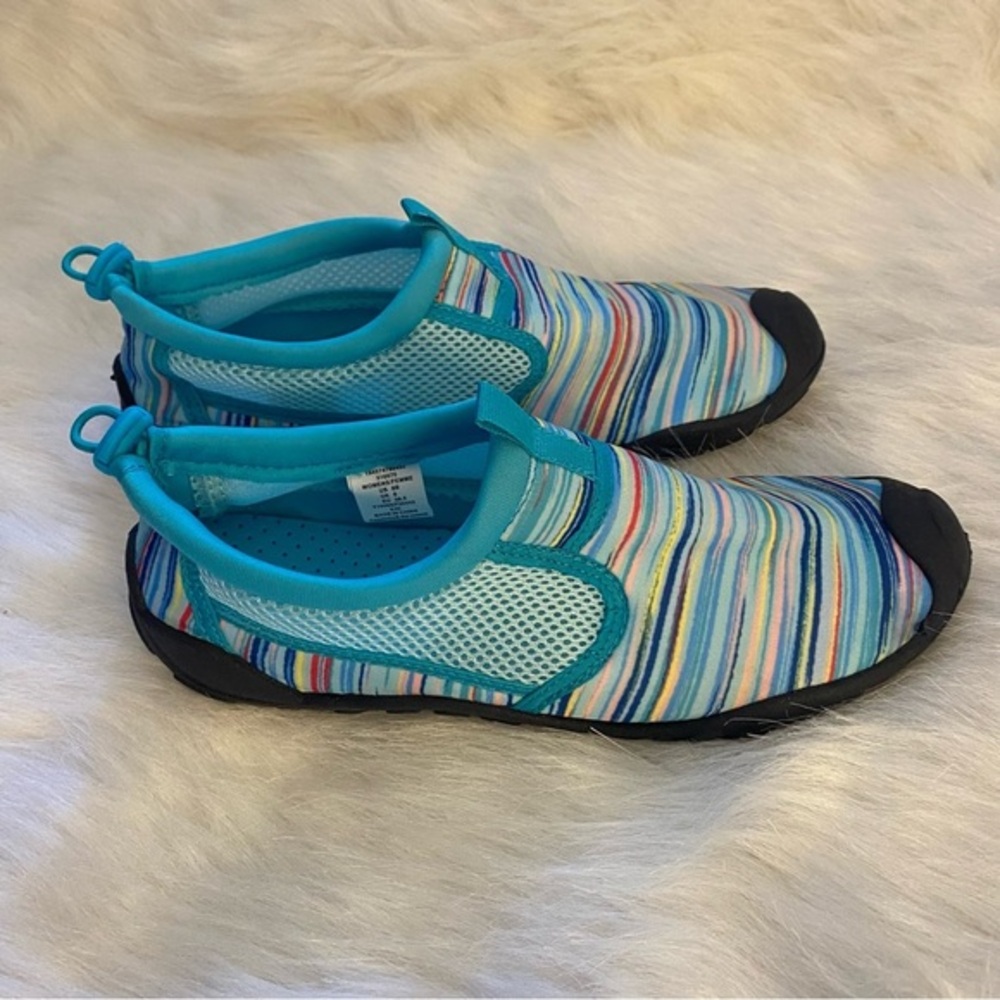 Lands End Shoes Women’s Size 8B Blue Slip On‎